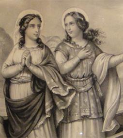 Marie salomé et marie jacobé, évangile Marie salomé et marie jacobé